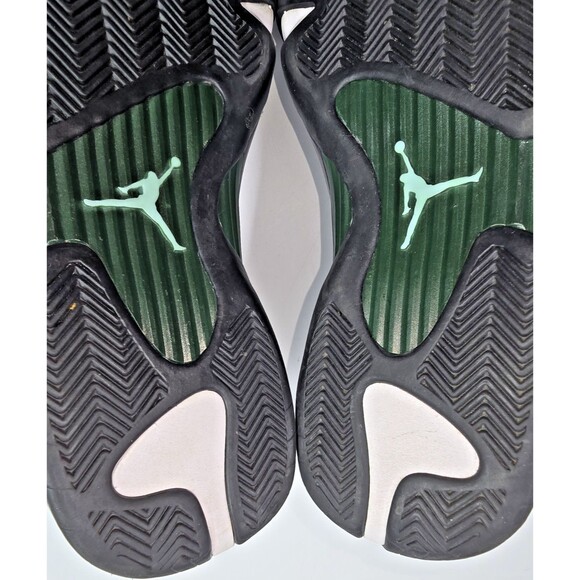 Size 12 - Air Jordan 14 Retro 2016 Oxidized Green 487471-106 White Black Sneaker - Picture 14 of 14